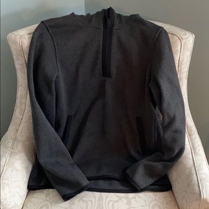 Lululemon Charcoal grey 1/4 zip